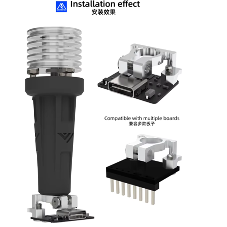 Mellow CNC Alüminyum ADXL V6 Nozzle Montaj Aparatı