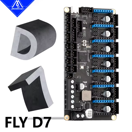 Mellow Fly D7 V1.0 7 sürücülü 3D Yazıcı Kartı