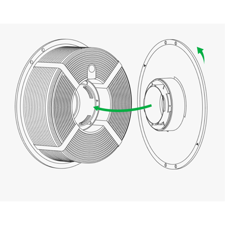 Bambu Lab ABS Beyaz 1Kg Filament