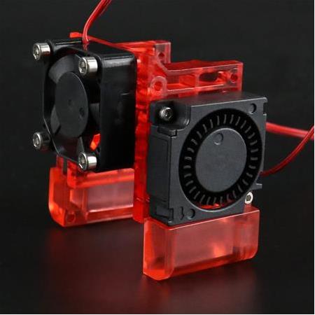 E3D V6 Hotend Tutucu Fan Seti